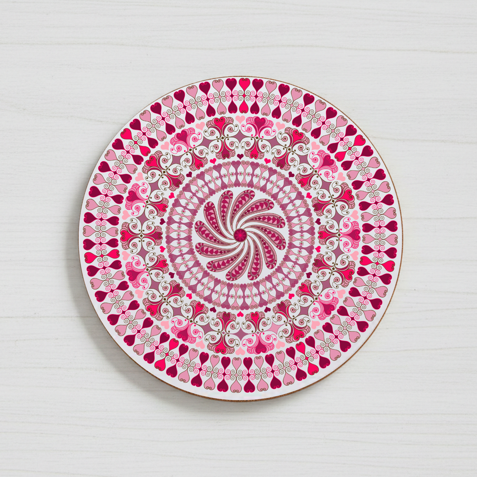 Round Ceramic Coaster