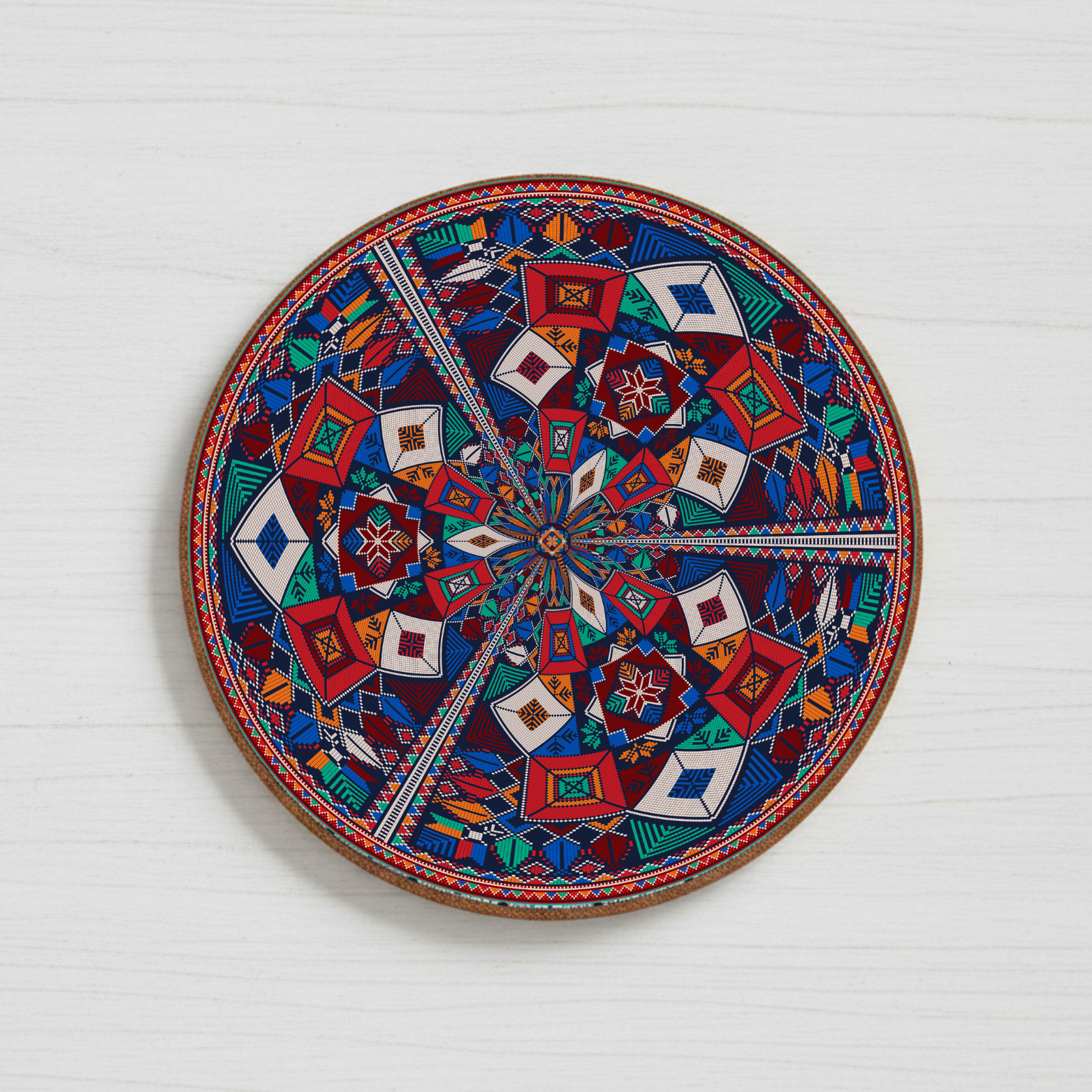 Round Ceramic Coaster