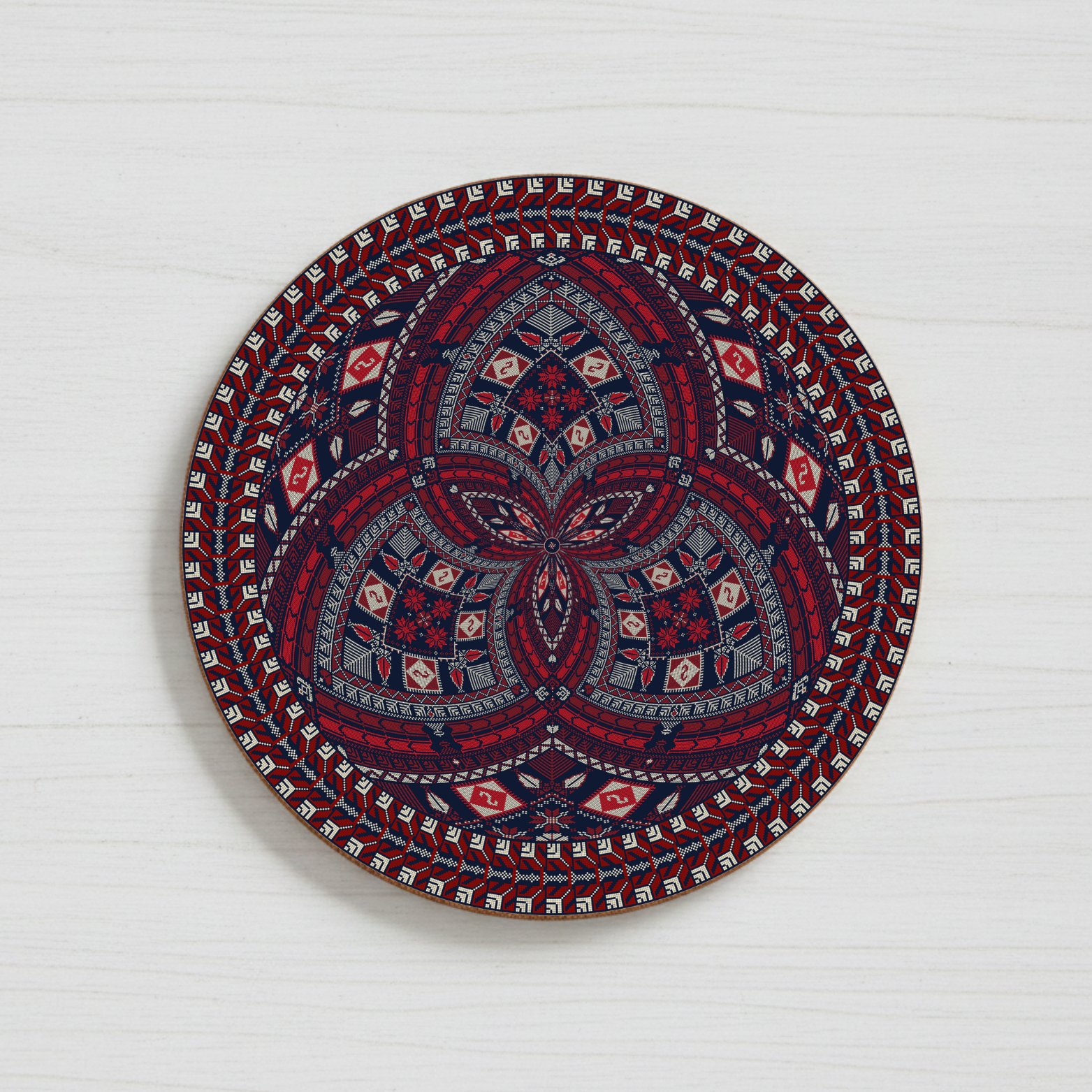 Round Ceramic Coaster