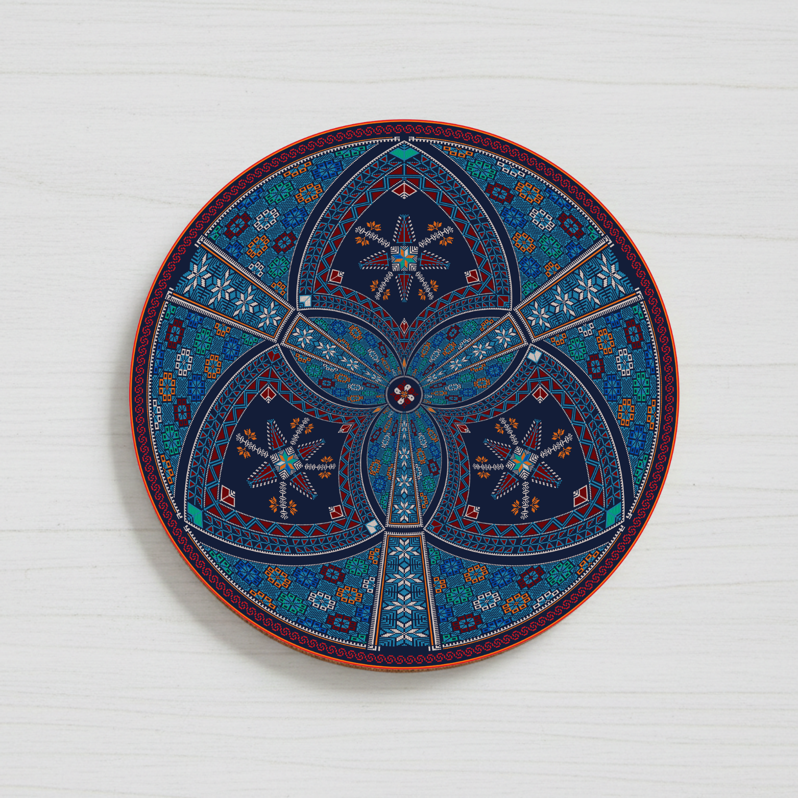 Round Ceramic Coaster