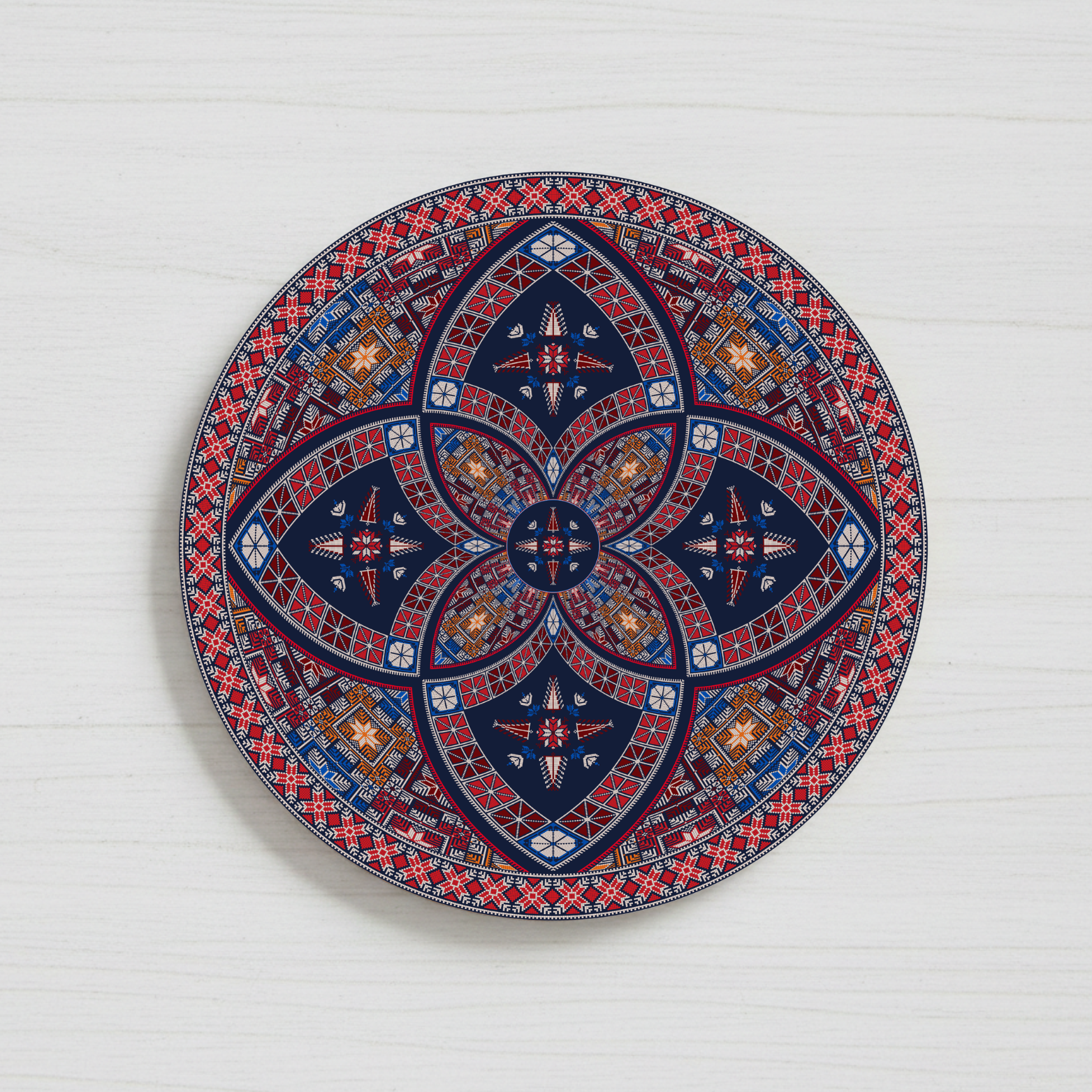 Round Ceramic Coaster