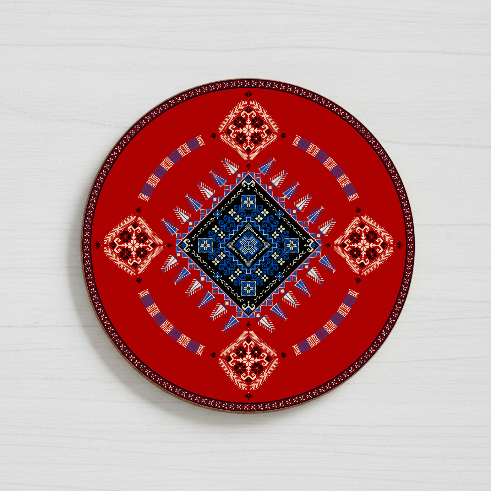 Round Ceramic Coaster