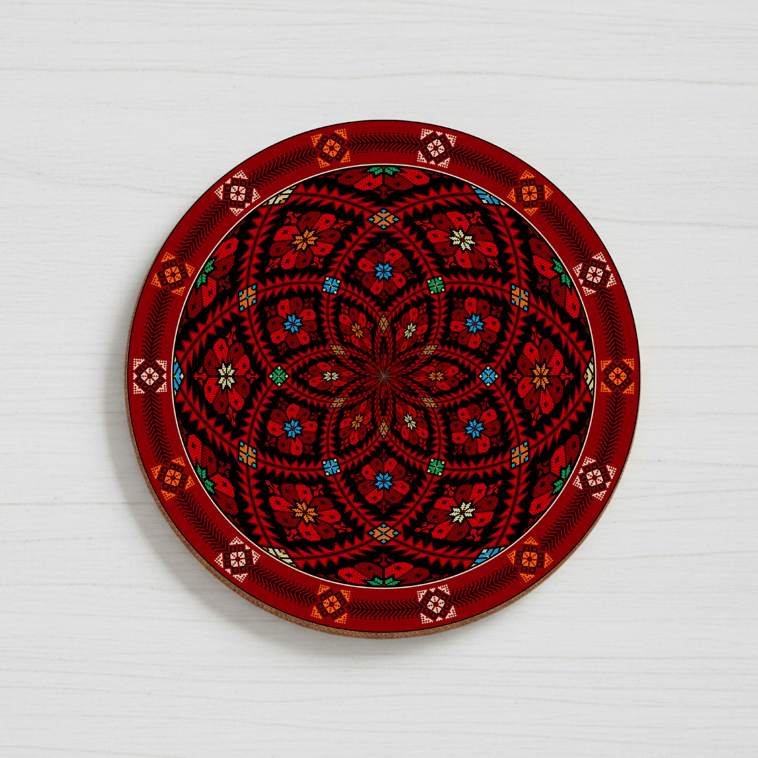 Round Ceramic Coaster